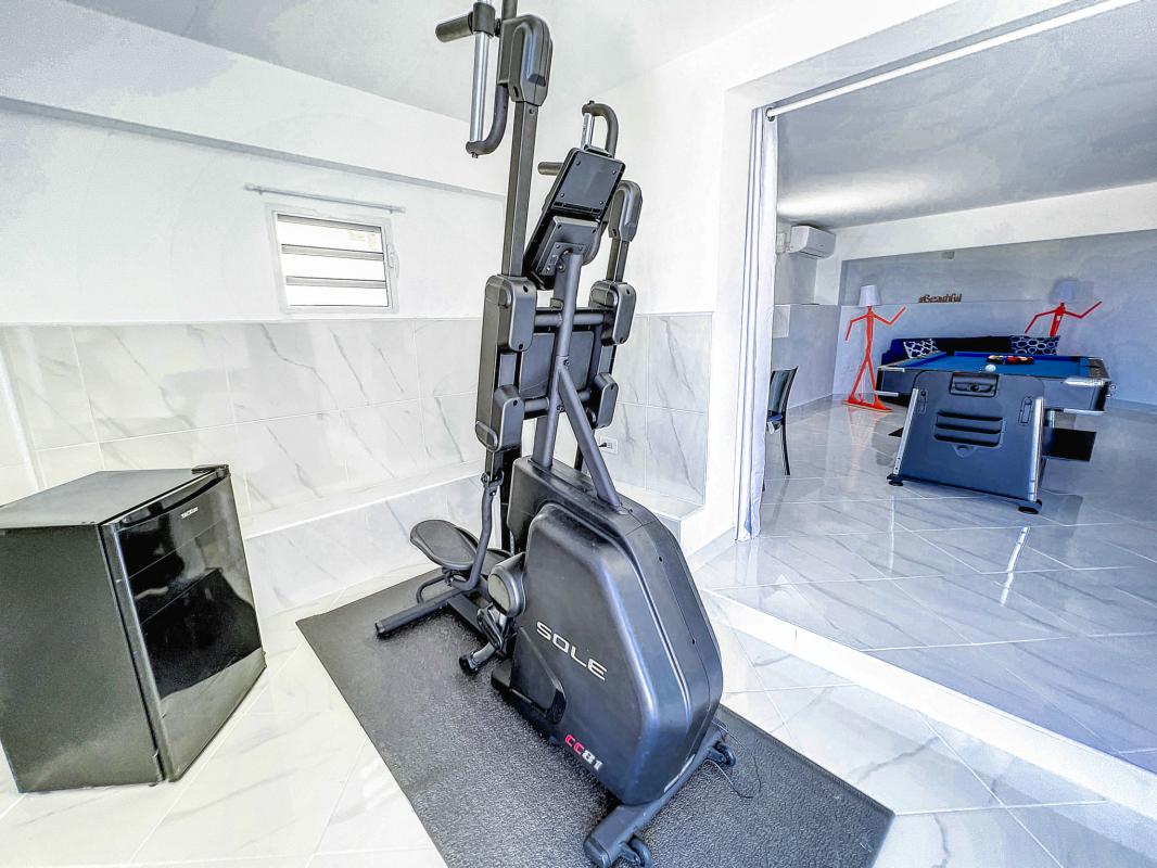 Location villa 9 chambres Tamarind Hill Saint Martin-salle sport-42